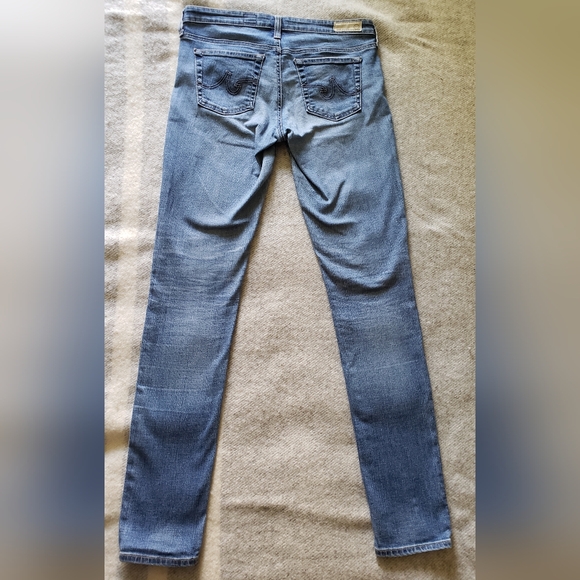 AG Adriano Goldschmied jeans, Legging Skinny, light blue denim, size 28 - Picture 5 of 10